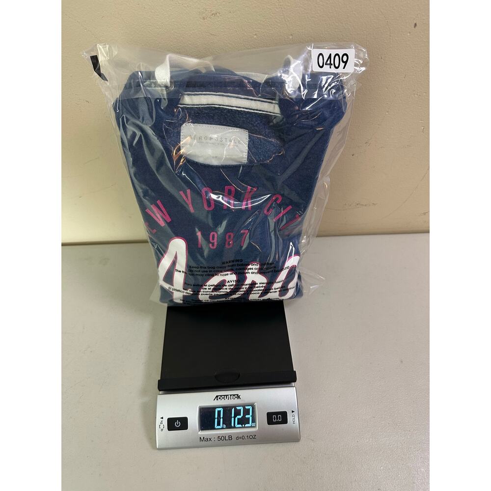 Aeropostale Aero Womens Hoodie Size M Spell Out Graphic Y2K Pullover Friends - Picture 10 of 10